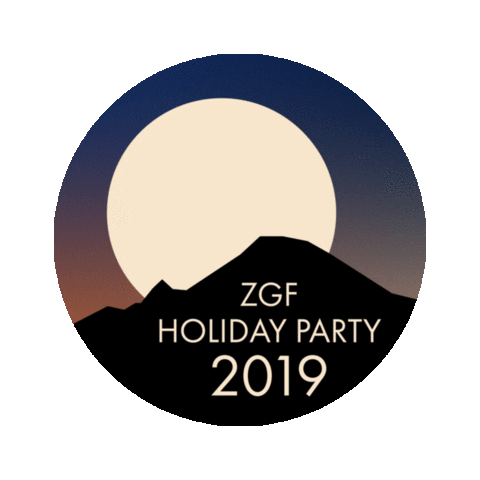 zgfholidayparty zgfarch Sticker by ZGF Architects