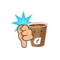 alliancevending no cafe triste nein Sticker