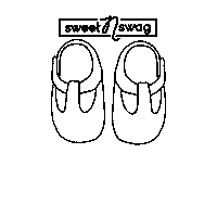 sweetnswagmox baby ootd newborn baby shower Sticker