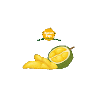 durianpapi durian musangking durianlover durianpapi Sticker