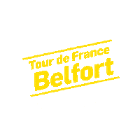 Tour De France Sticker by Ville de Belfort