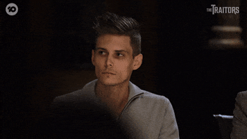 Scared Jack GIF by The Traitors Australia