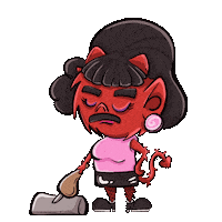 Freddy Aseo Sticker by Bebbaclothing