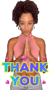 leahmarville cheers thank you thanks hearts Sticker