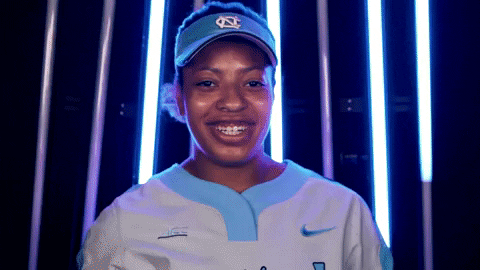 Carolina Unc Softball GIF by UNC Tar Heels