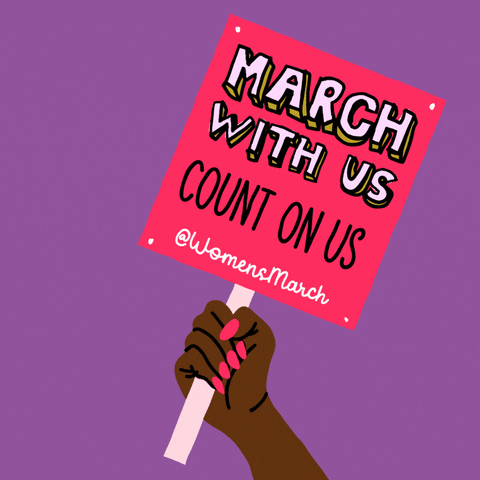Womens Rights Girl Power GIF by Women’s March