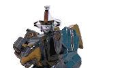 Power Rangers Fire Sticker