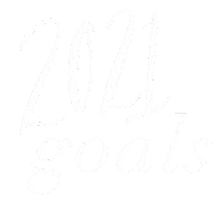 New Year Goals Sticker