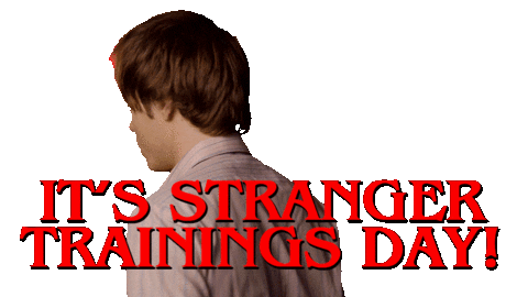 Stranger Things Sticker by Flames Barcelona
