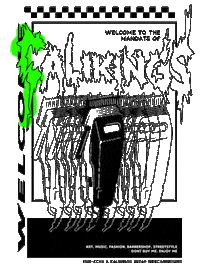 calikings welcome barber barbershop cali Sticker