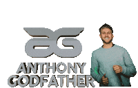 Visual3D Biloba Sticker by Anthony Godfather