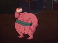 nicksplat aaahh real monster GIF