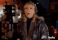 ugly betty wow GIF by HULU