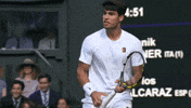 Carlos Alcaraz GIF by Wimbledon
