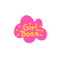 Girl Shop Sticker