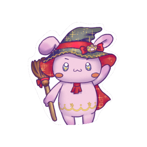 兔王與肥貓 Sticker