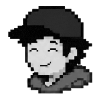 pillilab feliz pixel art everton andre pilli Sticker