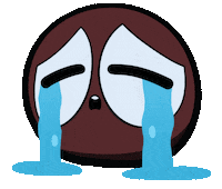 Sad Tears Sticker by sabobatage