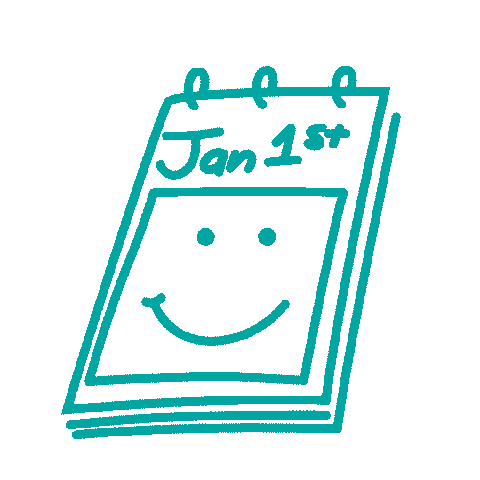 Claendar Sticker by Smile2u