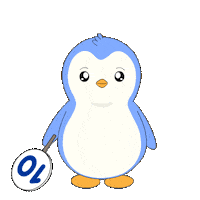 Well Done Wow Sticker by Pudgy Penguins