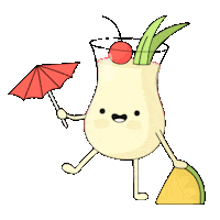 Summer Cocktail Sticker