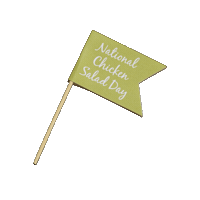Flag Sticker by Chicken Salad Chick