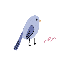 Early Bird Sticker by Di Ujdi