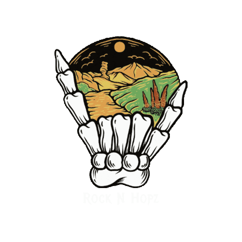 Sticker by Rock N Hopz