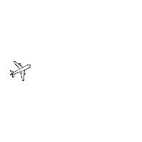 carleeecarroll travel fly flying plane Sticker