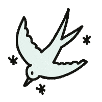 bird dove Sticker by cottononkids