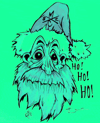 Santa Smile GIF