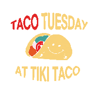 tikitaco_kc tacos tacotuesday tikitaco Sticker