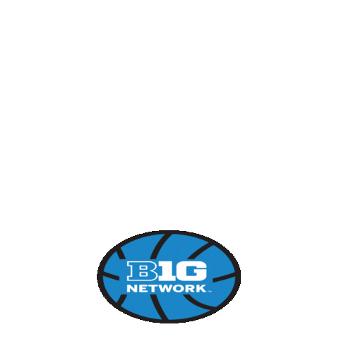 College Sports Basketball Sticker by Big Ten Network