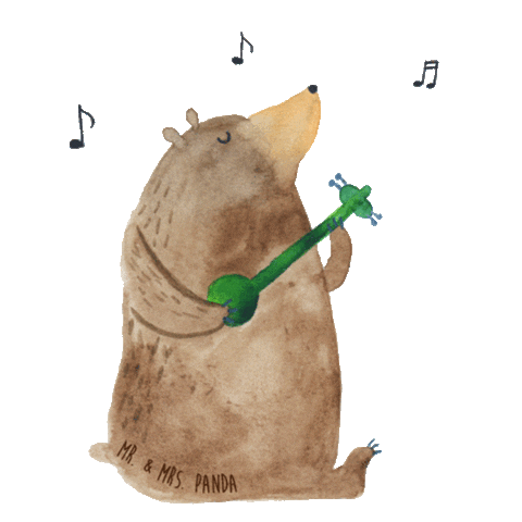 Bear Song Sticker by Mr. & Mrs. Panda