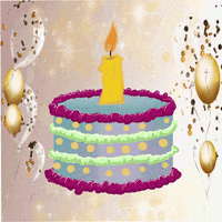 Celebrate Happy Birthday GIF