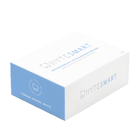 WhyteTeethWhitening teeth whitening whyte whyte wand whyte smart teeth whitening kit Sticker