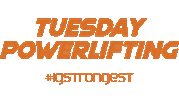 Gym Tuesday Sticker by igssport