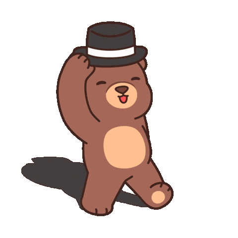 Teddy Bear Love Sticker by BEARISH