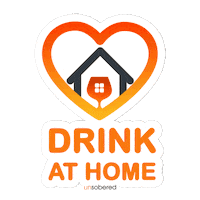 Work From Home Drinking Sticker by Unsobered