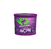 AmazonPowerAcai frozen acai dairy free acai bowl Sticker