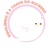 Cat Lira Sticker by Donna Dolce