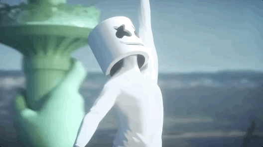 fly GIF by Marshmello