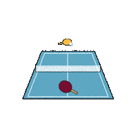 Ping Pong University Sticker by Leuphana Universität Lüneburg