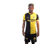 Celebrate Jordan Lefort Sticker by BSC Young Boys