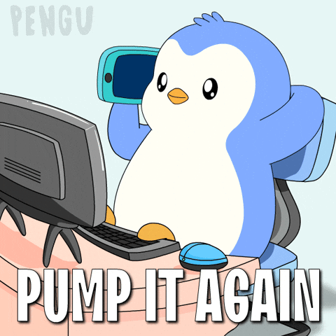 Penguin Talking GIF by Pudgy Penguins