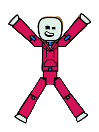 Happy Good Vibes Sticker by StikBot