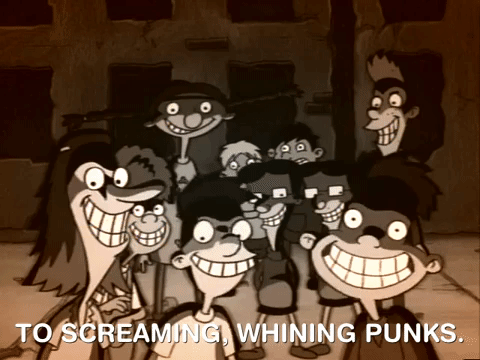 hey arnold nicksplat GIF