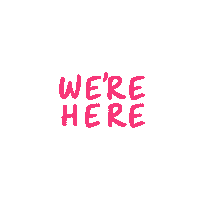 Were Here Brand Sticker by Breast Cancer Now GIPHY