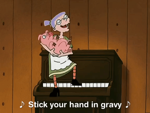 hey arnold nicksplat GIF