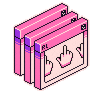 Pink Bug Sticker